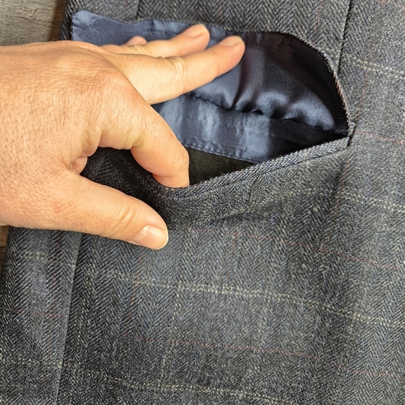 Lauren Ralph Lauren Men's Blazer Jacket Navy Blue Lamb's Wool - Picture 6 of 16